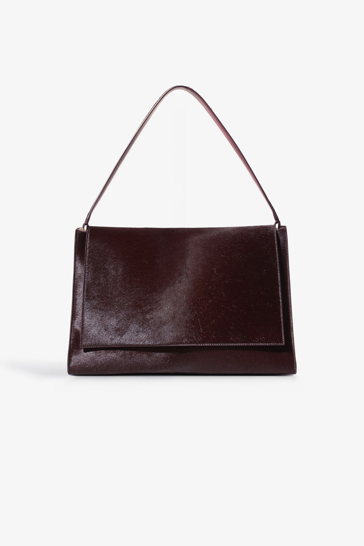 Nour Hammour Amal Everyday Bag Burgundy - Silhouette