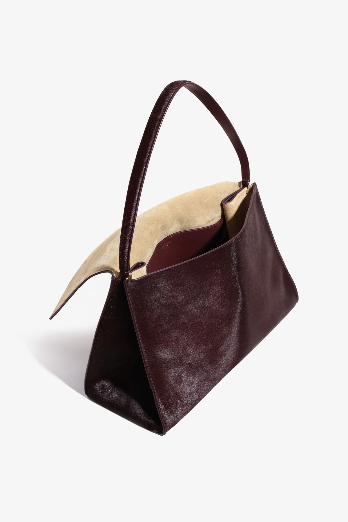 Nour Hammour Amal Everyday Bag Burgundy - Open