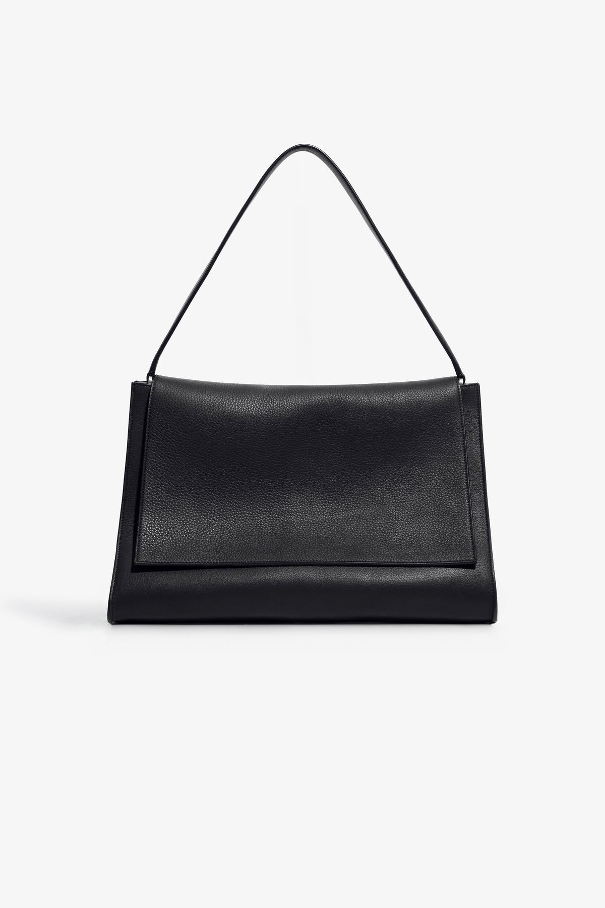 Nour Hammour Amal Everyday Bag Black Leather - Silhouette