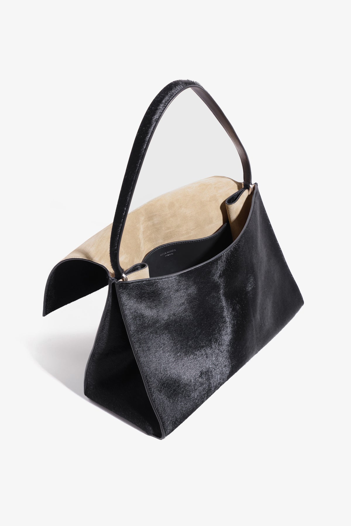 Nour Hammour Amal Everyday Bag Obsidian Black - Open