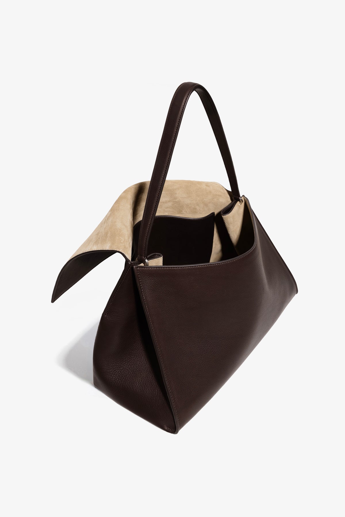 Nour Hammour Amal Everyday Bag Chocolate - Open