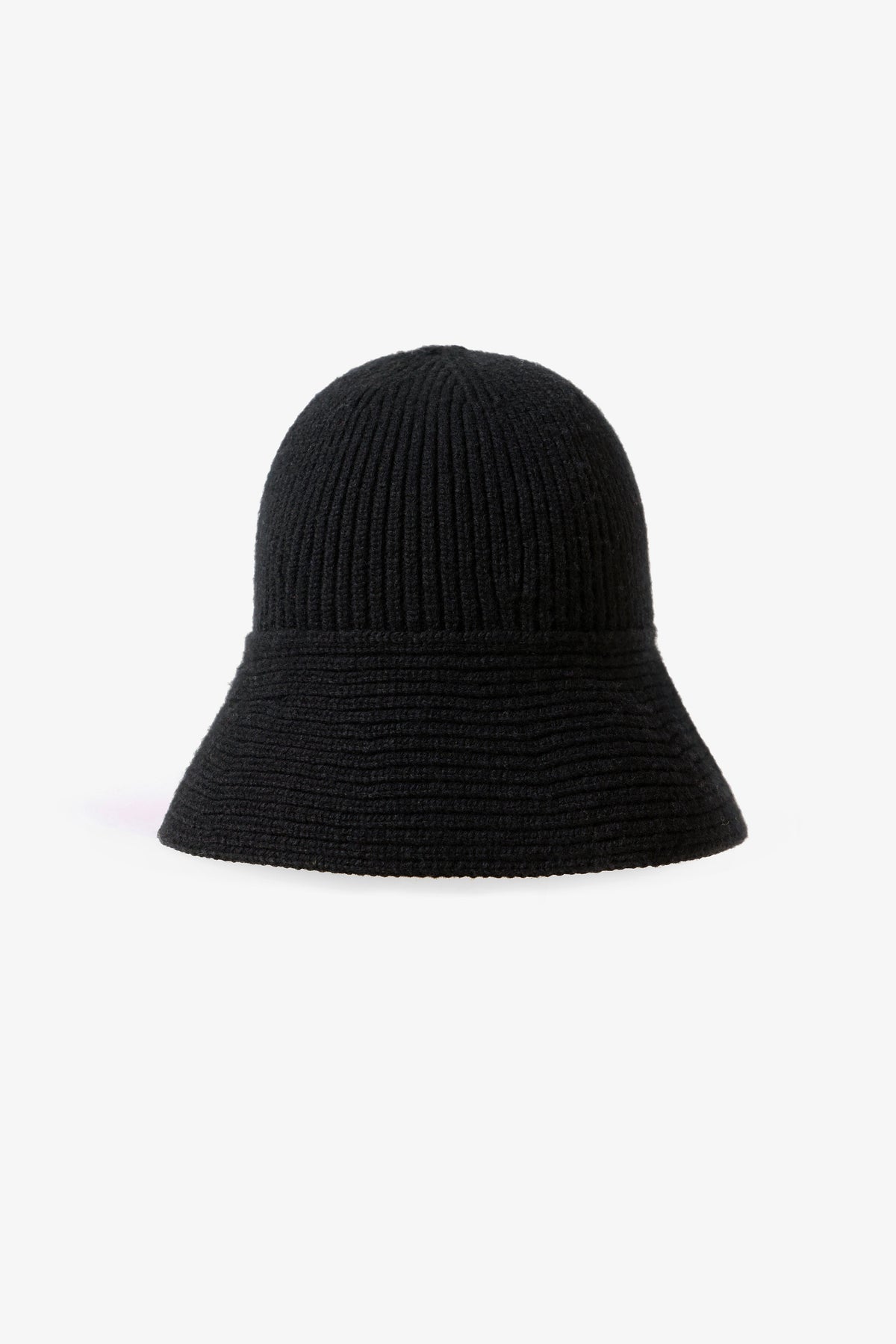 Nour Hammour Bruno Cloche CashmereHat Black - Silhouette