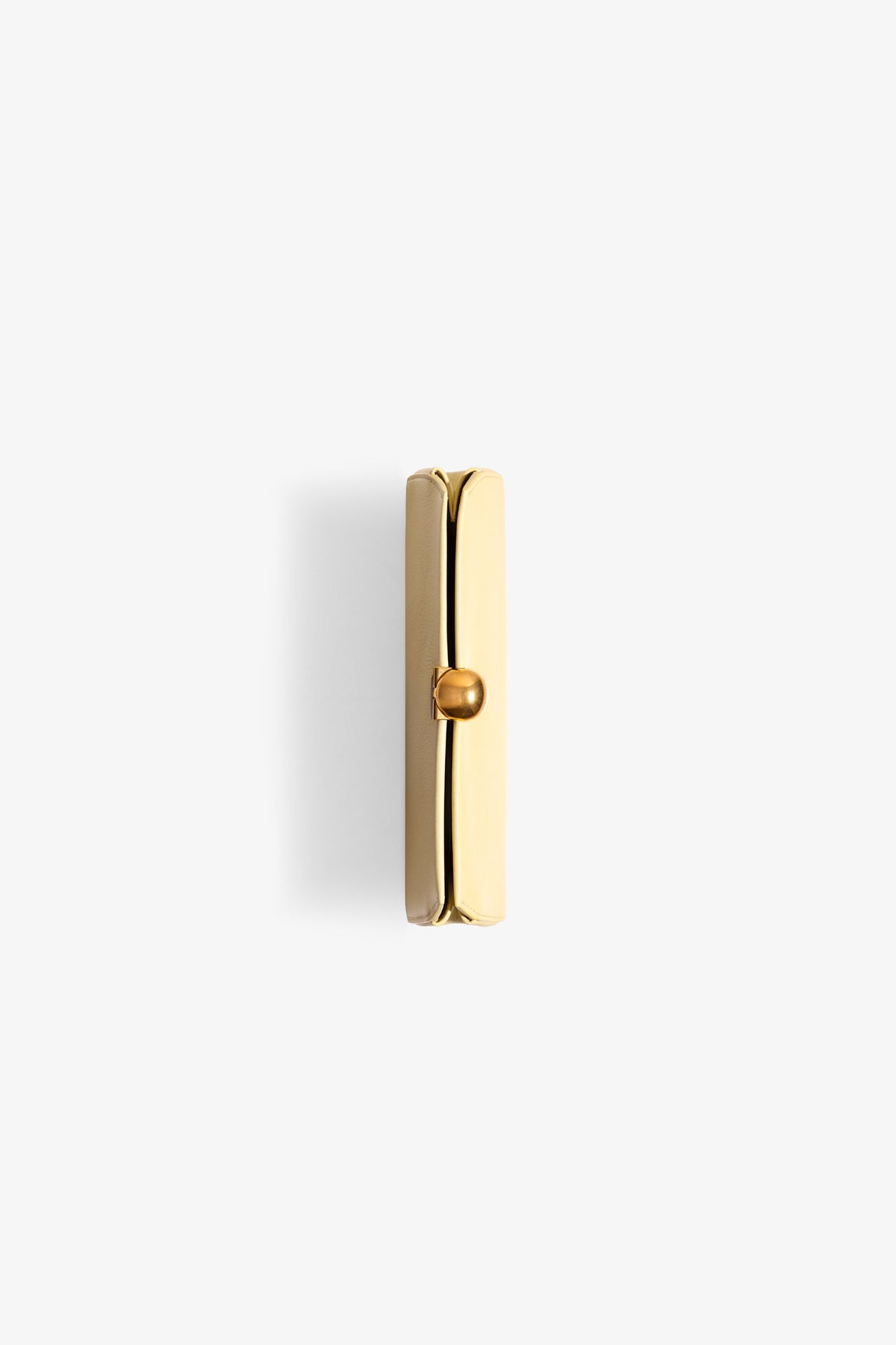Nour Hammour Lou Jewelry Calfskin Clutch Buttercream -  Top