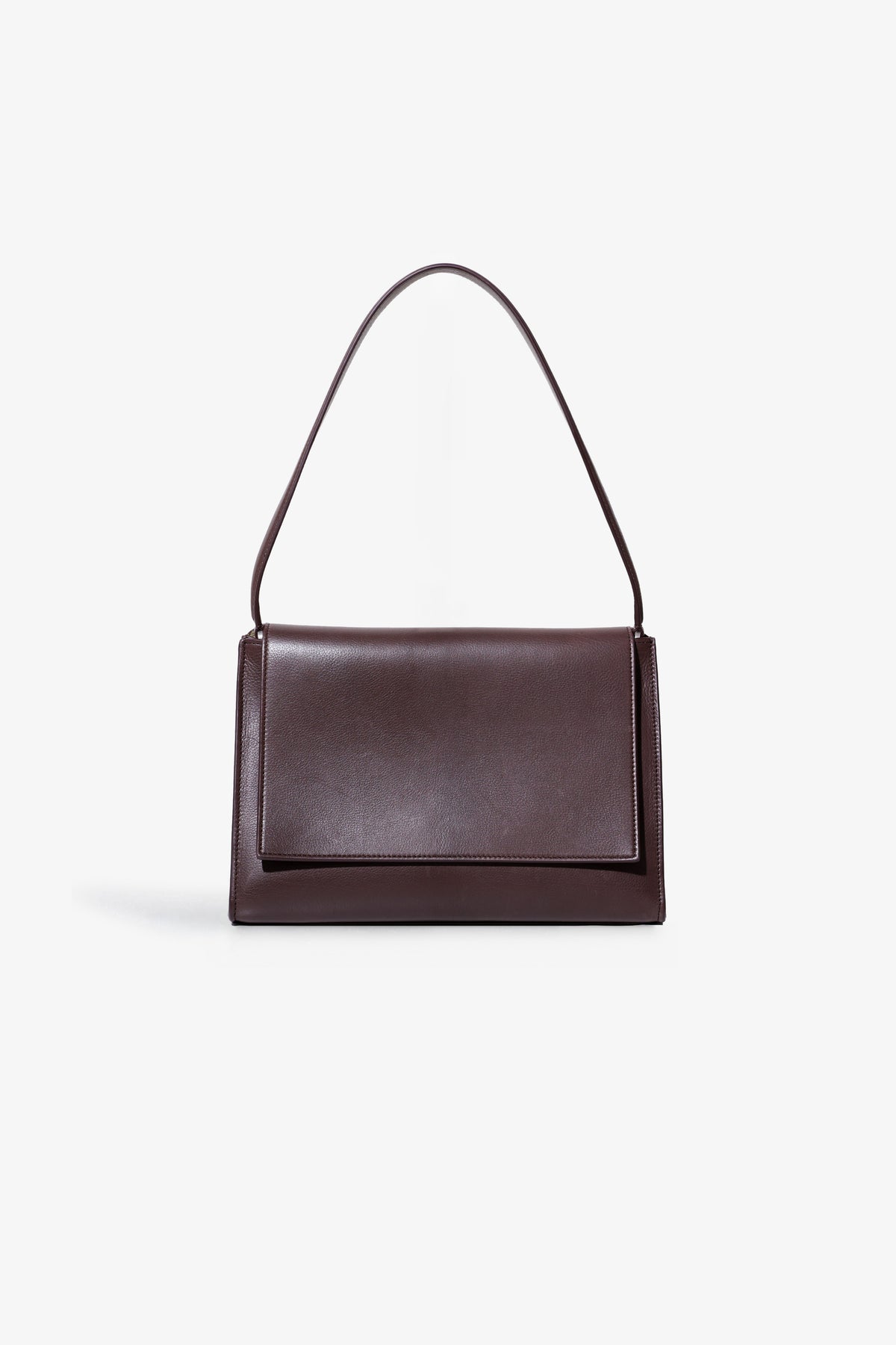 Nour Hammour Amal Small Everyday Bag Aubergine - Silhouette